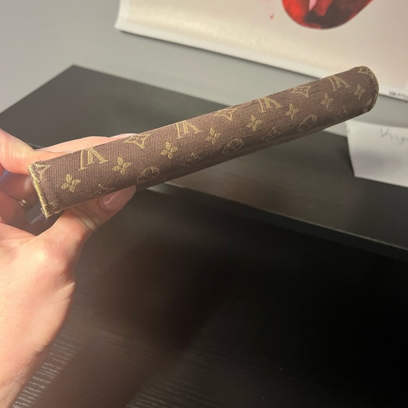 *Rare* Louis Vuitton vintage Mini Lin Monogram Wallet with Chain/conversion kit - Picture 9 of 15